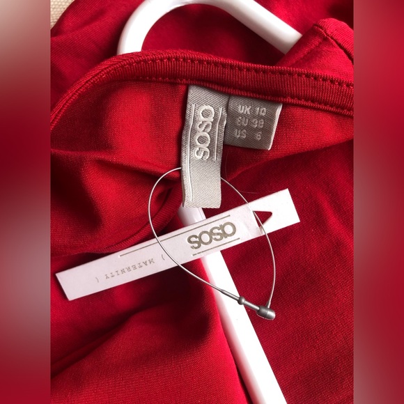 Beautiful red maternity dress! ASOS - US6 - Picture 4 of 4